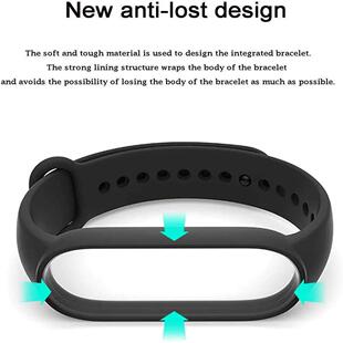 Wri Smartwatch For Xiaomi Band Silicone Strap