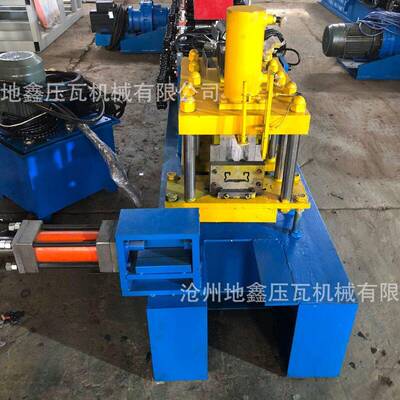 全自动液压扭断C型钢设备压瓦机 沧州地鑫压瓦机 Z型钢设备