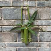 手工竹子壁挂花器竹筒插花古风中国风复古新中式 饰道具 花艺花瓶装