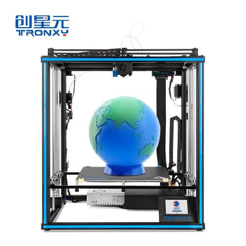 3d打印机X5SA-400-2E大尺寸两进一出桌面级家用工业高精度