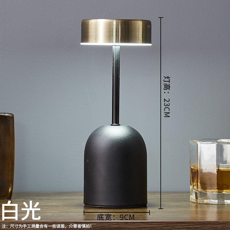 跨境LED充电酒吧台灯创意简约餐厅酒店装饰桌灯办公室居家小夜灯