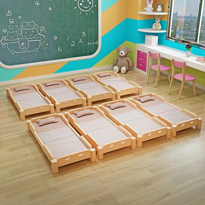 幼儿008园床易午睡床实午休托木管班床简多床功能床叠叠床
