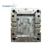 塑胶注塑模具厂家 塑料模具 PVC塑料文具学习用品 半圆尺模具开磨