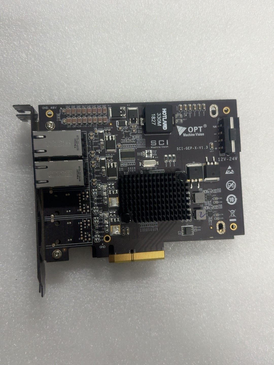 奥普特OPT MACHINE VISION双千兆采集卡SCI