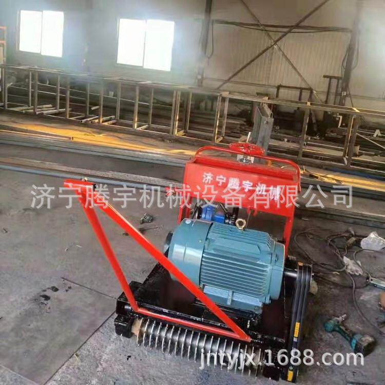 机场跑道防滑刻纹机 自行走式机场切纹机 手推式飞机场地面刻纹机