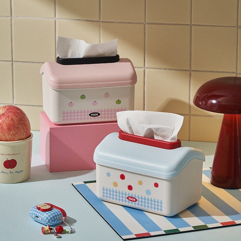 纸巾盒客厅轻奢高档高级感波点餐巾纸盒高级感桌面茶几收纳可爱抽,收纳整理,纸巾盒,淘宝优惠券,粉丝福利购,淘宝优惠卷