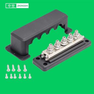 房车大电流600A大电压300v汇流排M105位接线柱房车游艇汇线排