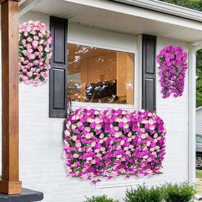 Fake Flower Vines Fake Morning Glory Home Decor Accents For