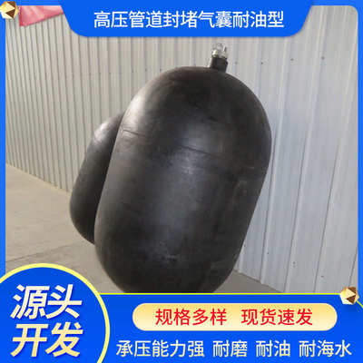 高压 水充气堵漏封堵高压堵dn1000 气囊承压高气囊气囊管道