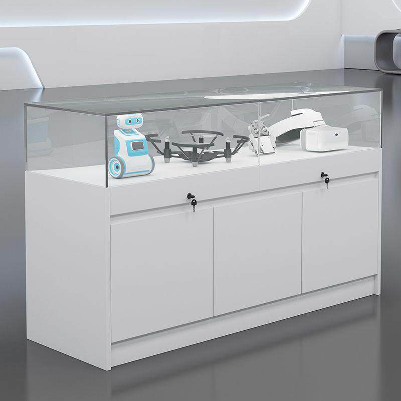 珠宝首饰展示柜博物馆文物陈列柜产品展览展示台商场玻璃展柜木无