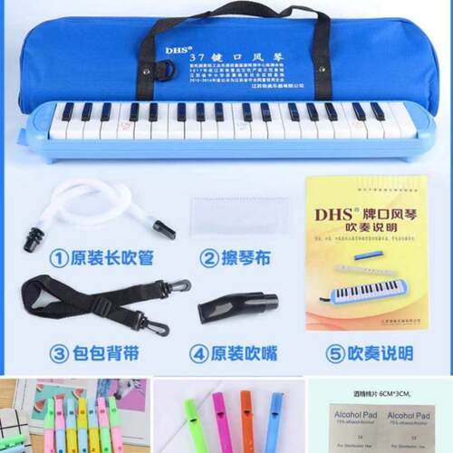 奇美口风琴DHS37键32键学校幼儿园初学者演奏口琴口风琴DHS奇美