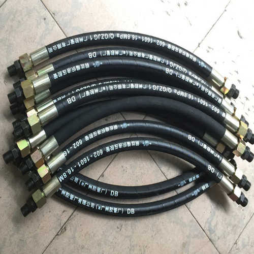 厂家直供矿用高压胶管大口径编织高压油管 加厚钢丝缠绕胶管总成