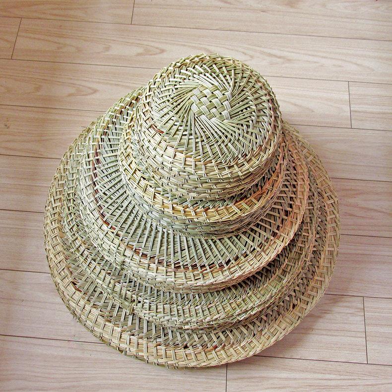 加密蒸笼草垫子方圆形包子馒头垫实用加厚草编蒸锅家用厨房竹篦子