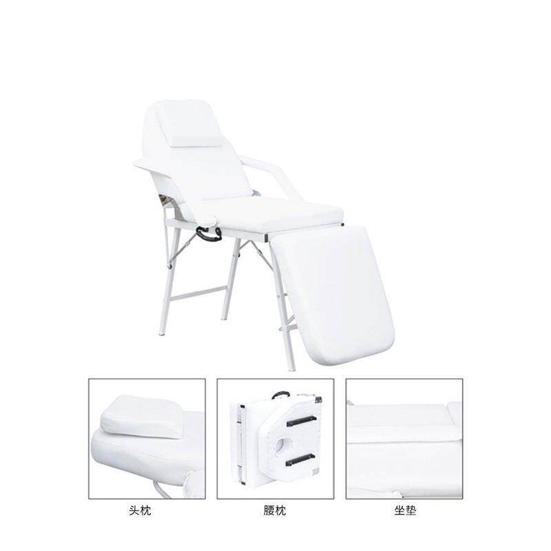 纹绣床按摩床折叠午睡椅休闲躺椅加固办公室两用美式风格多功能