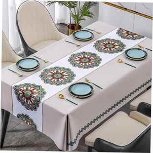 Nordic PVC tablecloth waterproof table cloth table mat 桌布