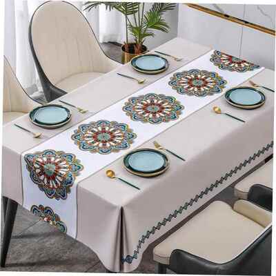 Nordic PVC tablecloth waterproof table cloth table mat 桌布