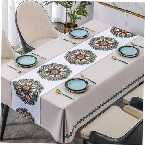 Nordic PVC tablecloth waterproof table cloth table mat 桌布