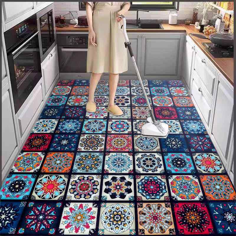 厨房地垫防滑防油防水免洗可擦脚垫耐脏入户门垫家用进门门口地毯,居家布艺,厨房地垫,淘宝优惠券,粉丝福利购,淘宝优惠卷