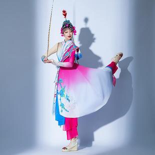 花丹表演服乔舞 典舞练习服古 暖 志灵舞蹈服 高档易到表演服