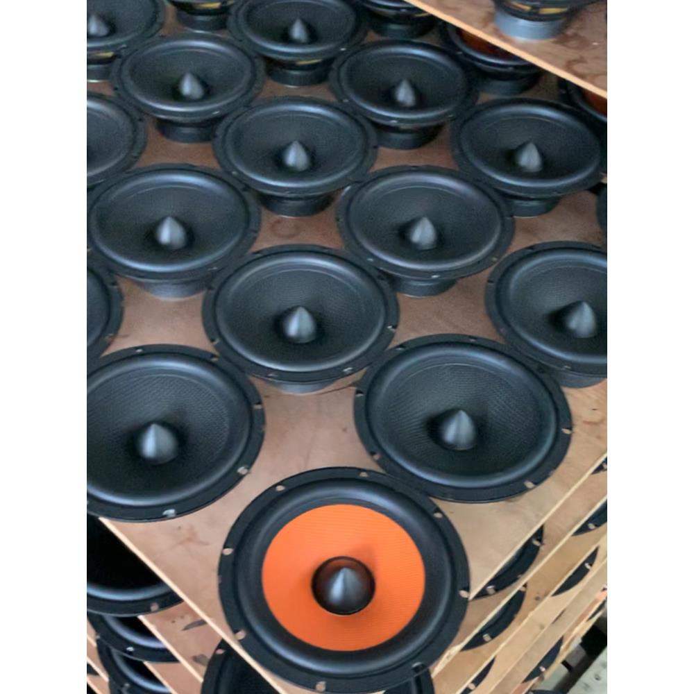 汽车音响喇叭改装6.5寸通用高中重低音同轴超薄全频车载扬声器