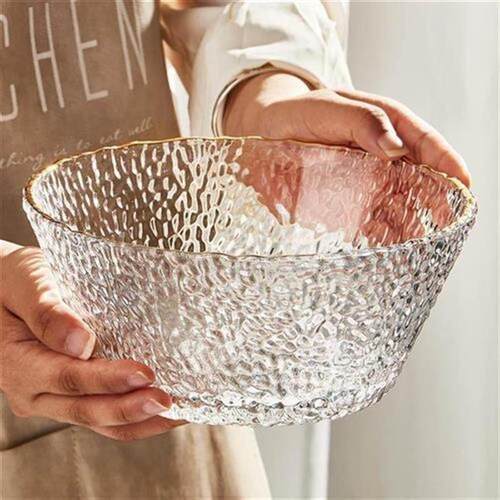 salad bowls dessert fruit bottles dishes glass bowl set