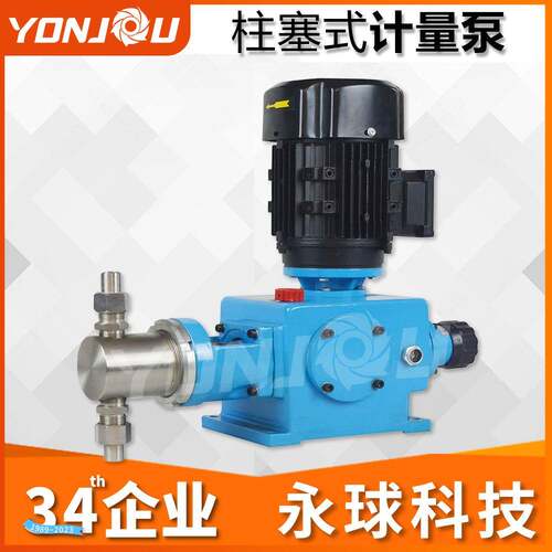 不锈钢柱塞液压计量泵压力高脉冲小加药泵水泵厂家直销自吸