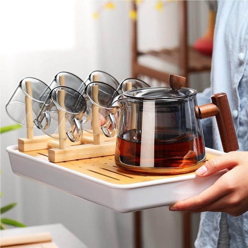 围炉煮茶玻璃茶茶壶家用泡茶壶EBA2637套装璃过滤单壶玻玻煮璃具