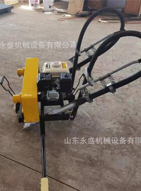 ND-4.2.2内燃高频捣固机 汽油软轴石渣捣实器 一拖二便携式捣固机