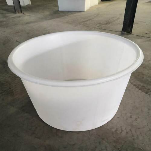 加厚大口径2吨4吨牛筋圆桶化工熟料胶桶3000升洗澡桶水产养殖PE桶
