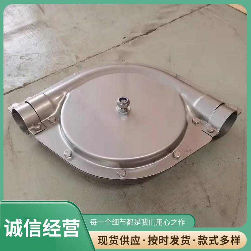 不锈钢转角器料线养殖料线转角轮90度猪舍养殖转角轮上料转角轮
