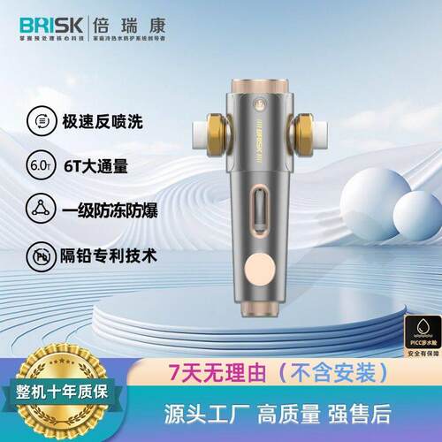 倍瑞康前置过滤器6T防爆极速反喷洗一体隔铅 整机十年质保