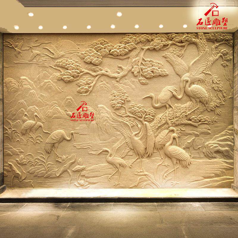 定制砂岩浮雕背景墙树脂玻璃纤维彷铜雕塑红军展馆学校壁画别墅装