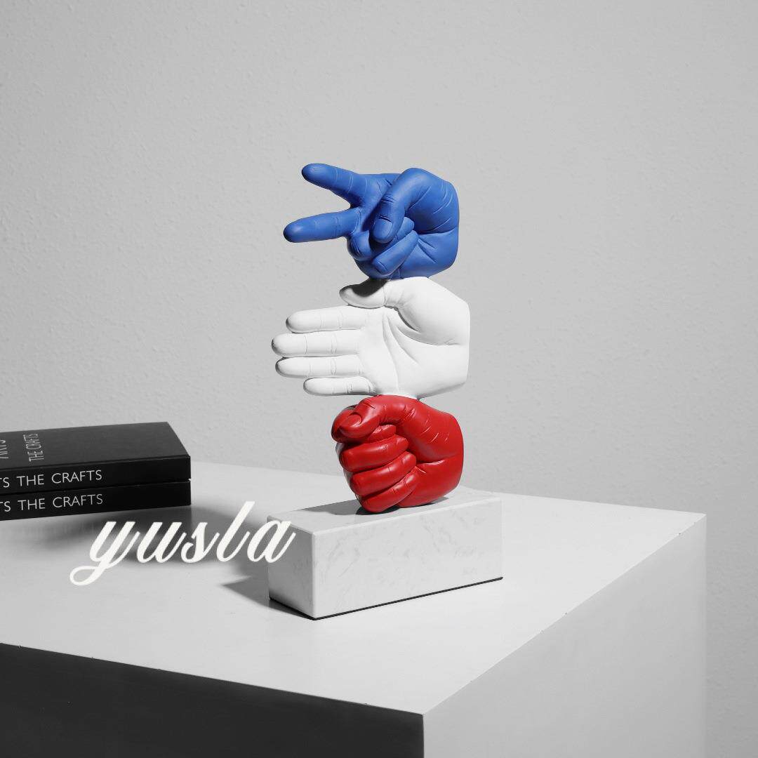 简约轻奢创意样板间客厅餐厅柜电视柜酒柜玄关柜摆件软装饰品摆设