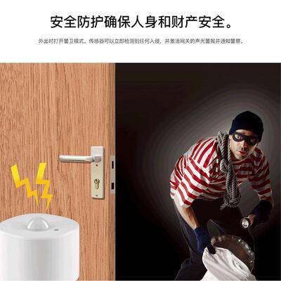 Zig家Bee涂鸦智能居体感应器app定人时人MoesHous体光红照外智能