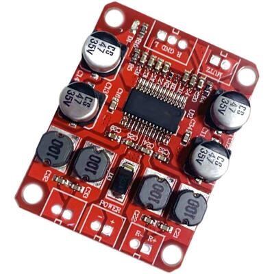 TPA3110D2数字功放板双声道2*15W立体声3110音频放大模块DC12V 2A