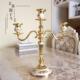 家浪漫 饰品覆古 礼物烛光晚餐餐桌婚礼婚礼道 装 烛台欧洲风格