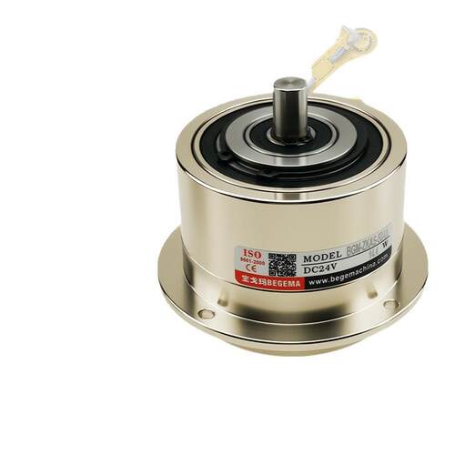 小型微型磁粉离合器YSC-0.5KG制动PMC收卷收料0.2KG双轴电机DC24V