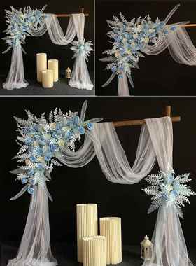 婚礼婚布置拱门庆木39272桩门拍照摆件橱窗花架外求婚户架子