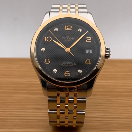 公价31000】98新36mm帝舵18K玫瑰金M91451自动机械男士腕表正品