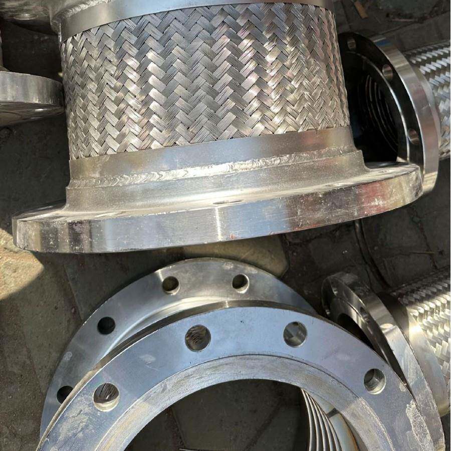 不锈钢金属波纹管钢丝编织软管DN15DN20DN25耐高温高压蒸汽软管
