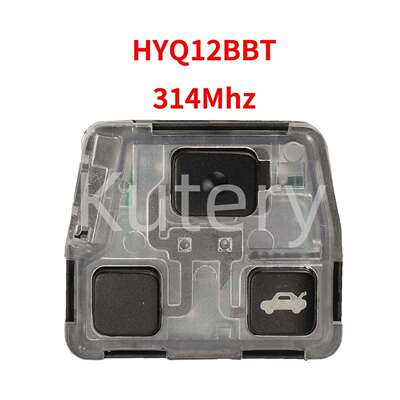 适用于丰田3键直板汽车钥匙遥控内胆314频率HYQ12BBT无芯片
