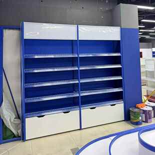 厂家文具商场超利市便俄店182品店货架卖场潮玩俄店品店展示货架