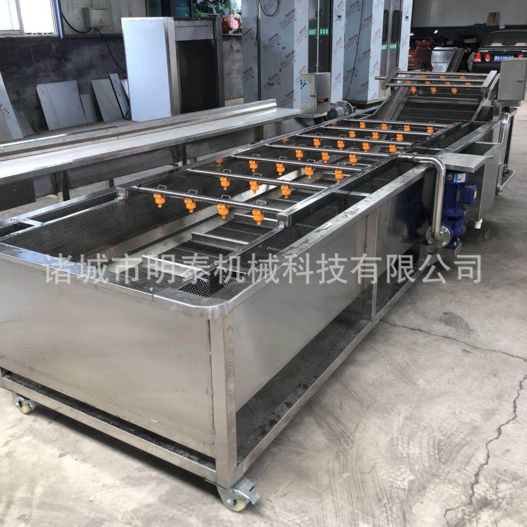 肉制品鼓泡解冻机冻猪肉牛肉羊肉解冻线大枣黄金钩果蔬气泡清洗机