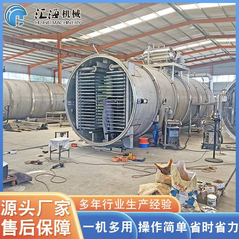 真空冷冻干燥设备全自动草莓冻干机鸡胸肉真空冻干机厂家供应