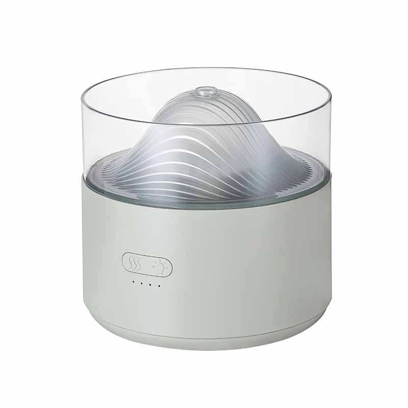 新款盐石香薰机自动喷香机家用插电款大容量香氛机七彩氛围水晶盐