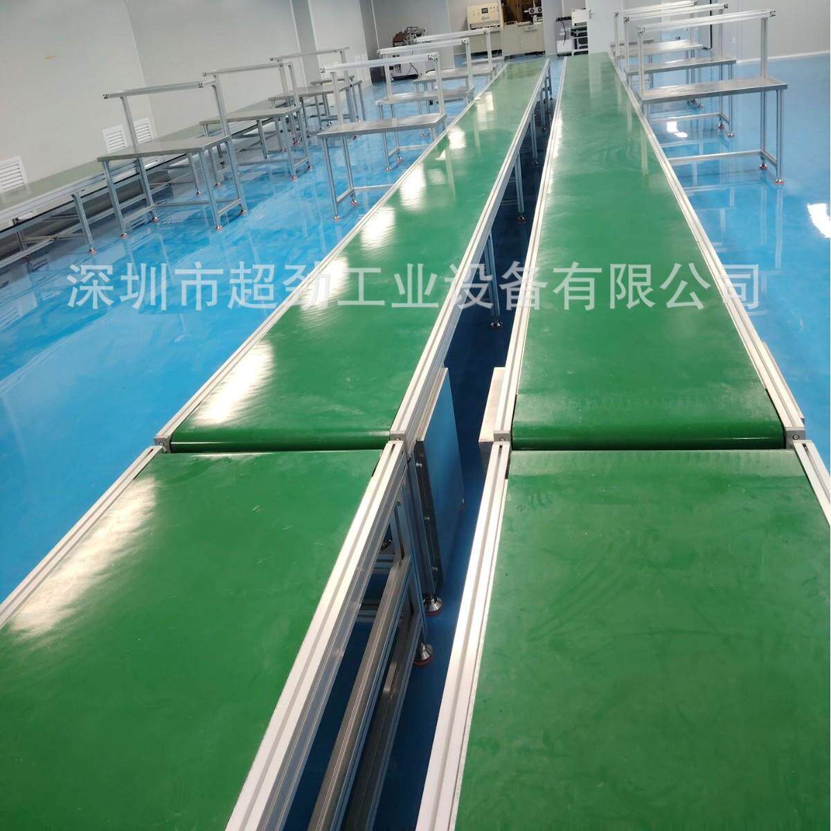 厂家定制皮带输送机 流水线 输送线 双边工作台式皮带线 输送带