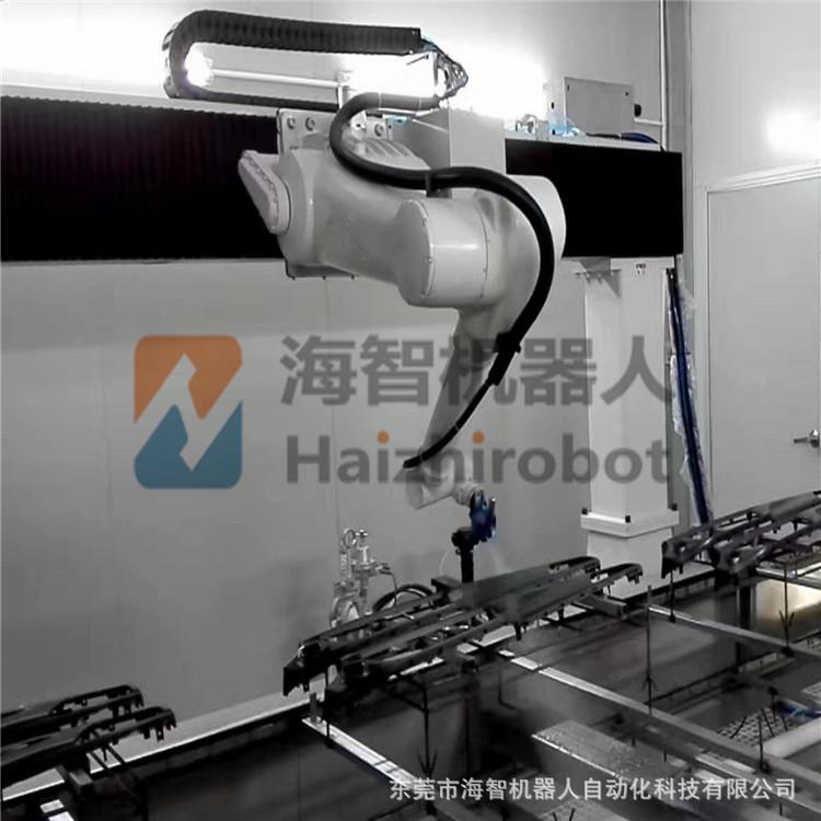 喷涂机器人资料广东海智喷漆机械手供应商塑胶喷漆机械臂