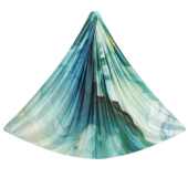 免打结空中瑜伽吊床丝绸配延长带登山扣家用反重力倒转锻炼瑜伽馆