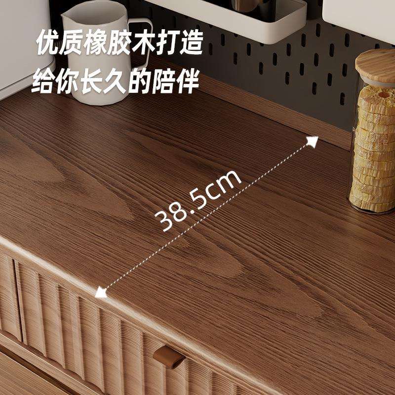 实木餐边柜餐桌一体户家边小用型墙柜高柜客CBG014-0厅储物柜带可