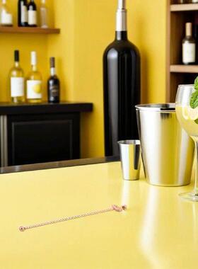 Reusable Stainless Steel Flamingo Cocktail Stirrers 7.6